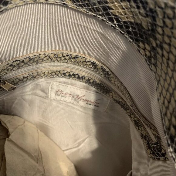 Pietro Alessandro Leather Satchel - Picture 6 of 7